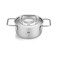 Fissler Pure Collection Stainless Steel 2.2 Quart Stock Pot with Metal Lid