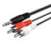 3.5mm Mini to RCA Stereo Audio Cable, 6 Feet