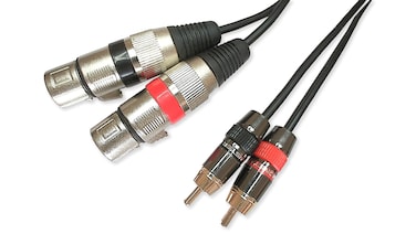 TIELINER XLR to RCA Cable, Dual XLR Female to Dual RCA Male Cable, 2 XLR Female to 2 RCA Male HiFi Audio Stereo Cable,for Amplifier,Mixer,Microphone,Speaker, 4Feet