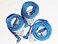 The Electronics PowerHouse TEP Installer 3 Pack RCA Audio Cable Cables 12 Feet Right Angle with Amplifier Remote Wire
