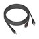 ROCKRIX 6.6ft 3.5mm to 2 Male RCA Adapter Audio Stereo RCA Y Splitter Cable Cord for Smartphones, MP3, Tablets, Speakers