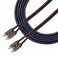 KCT 16.5FT Three Shielded Metal Plug RCA Audio Cable Oxygen Free Copper interconnect Cable