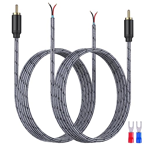 Jolgoo Jolgoo Rca To Speaker Wire Adapter rca 6.6 FT