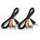 2-Pack 2-RCA to 3.5mm Stereo Audio Cable,RCA Cable (1 Meter, 3.28 Feet),Black Wire