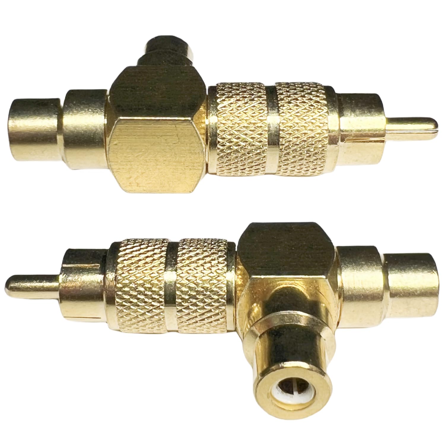 سيس Cess Rca Right Angle Splitter Adapter rca