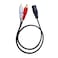 Besmelody 3.5mm Stereo Female to 2 Male RCA Plug Splitter Adapter Audio Y Cable -1 Feet 2-Pack