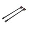 ROCKRIX 8 inch 3.5mm Female to 2 Male RCA Adapter Audio Stereo RCA Y Splitter Cable Cord for Smartphones, MP3, Tablets, Speakers (2 Pack)