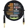 WORLDS BEST CABLES 6 Foot &acirc;&euro;&ldquo; TS to RCA Cable &acirc;&euro;&ldquo; Gotham GAC-4/1 (Black) Star-Quad Audio Interconnect Cable &amp; Neutrik NP2X-B &amp; Amphenol ACPL-CBK Gold Plugs - Custom Made