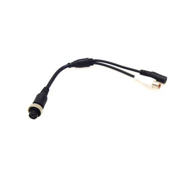 EKYLIN 4 Pin to RCA Adapter, Shockproof Waterproof Female 4-Pin to RCA (A/V) Adapter Wire, RCA to 4-PIN Monitor/Camera Adapter