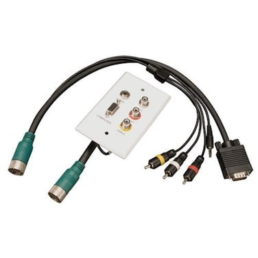 Tripp Lite Easy Pull Type A Connectors M/f VGA RCA Audio Composite Video