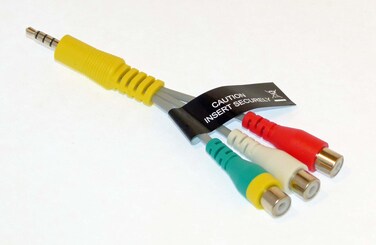 AV Cable Adapter Audio Video - UN50MU6300F, UN50MU6300FXZA, UN55K6250AF, UN55K6250AFXZA