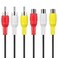 ANRANK 10ft 3RCA Male to Female Audio Composite Extension Video Cable DVD
