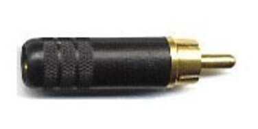 Switchcraft 3502A RCA CBI MT Plug Long Barrel, Big Exit
