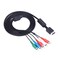 Multi Out AV Cable High-Definition Component Video/Audio Cable for PS2 PS3 Gaming System HDTV or EDTV Connector with Color-Coded Connectors.