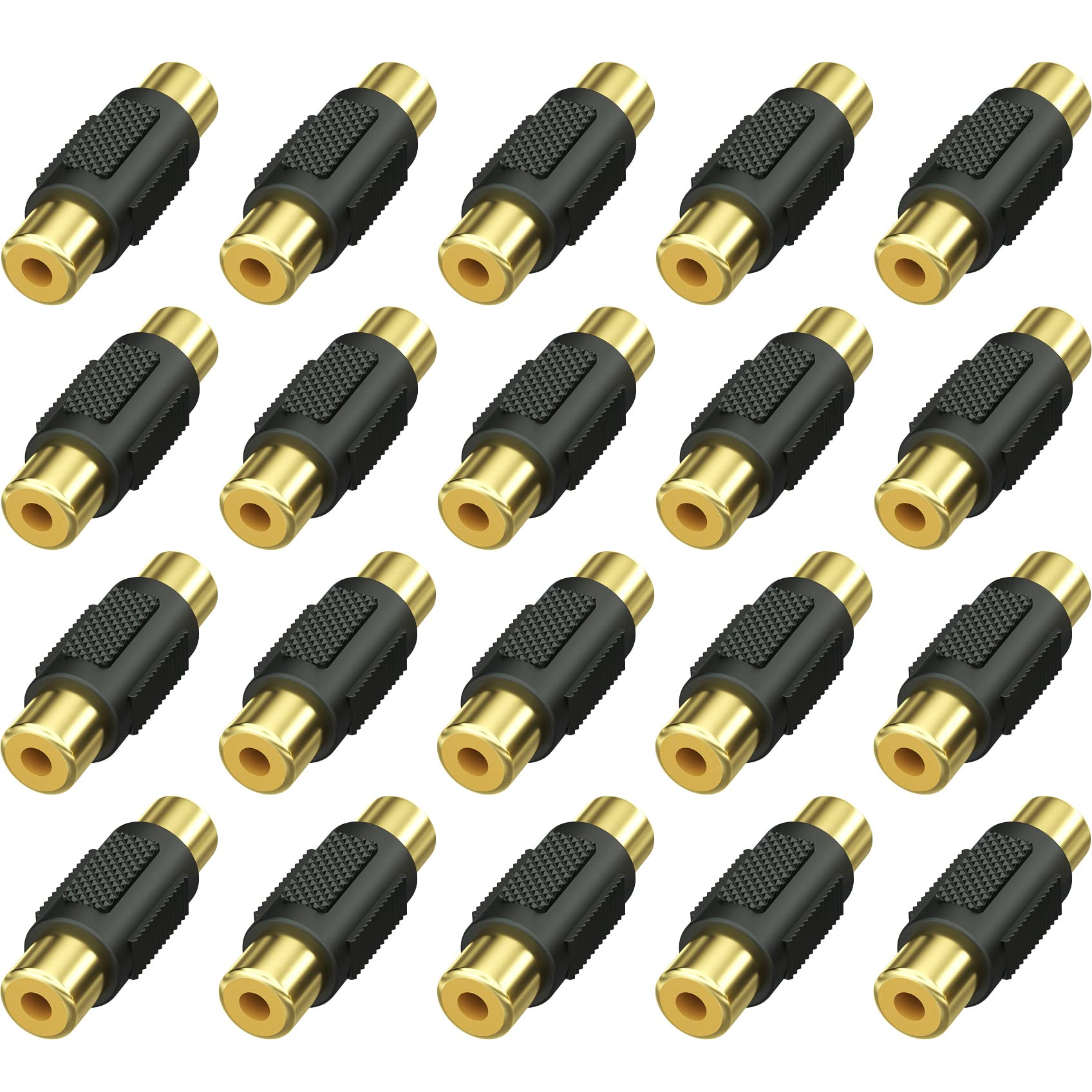 وارمستور Warmstor Rca Female To Female Coupler Audio Video Adapter rca