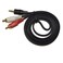 HQRP Stereo RCA to 3.5mm Audio Cable Compatible with Vizio S3820w-C0 S5430W-C2 SB2920-C6 SB3851-C0 SB4021E-B0 SB4051-C0 Sound Bar Mini Plug Cord Y-Splitter 4ft