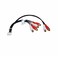 YONGJIANGXIA 14Pin RCA Harness Compatible with Kenwood 6 RCA Audio Audio Input Output