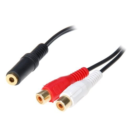 مانهاتن Manhattan 3 To 2-rca Adapter 3.5 MM 6 inch