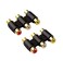 Halokny RCA Connector,Haokiang (2 Pack) Audio Video 3-RCA Female to Female Coupler Adapter