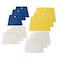 Plastic Putty Knife Set Scraper Tool-Suitable for Spackling, Patch Wall Color, Wallpaper, Decal, painting.(12PCS in 1 set)