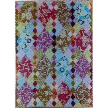 Harlequin Quilt Pattern by Aardvark Quilts