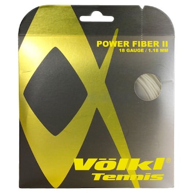 Volkl Power Fiber II   Tennis Racquet String   Power &amp; Spin   Shock &amp; Vibration Reduction
