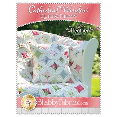 Cathedral Window Quilt &amp; Pillow Pattern