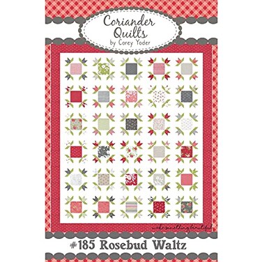 Rosebud Waltz Quilt Pattern by Corey Yoder of Coriander Quilts #185