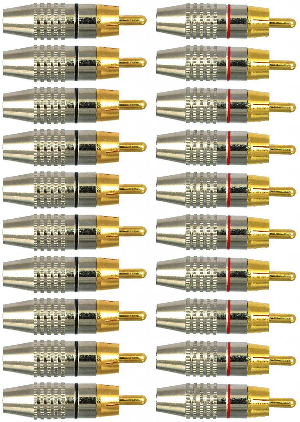 سيس Cess Rca Plug Solder Audio Video Adapter Cable Connector rca