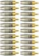 CESS RCA Plug Solder Gold Audio Video Adapter Cable Connector (20 Pack)