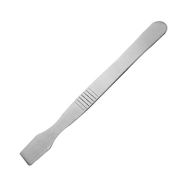 Maxmoral Smooth Tool Stainless Steel Silver Fine Planing And Grinding Metal Scraper Tin Scraping Knife Tin Paste Scraper Special Tin Paste Mixing