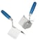 DAJAVE 2 Pack Drywall Corner Tool Set, 3 Inch Drywall Outside Corner Knife and Inside Corner Knife, with Soft Grip Handle, Stainless Steel Outside Inside Corner Drywall Tool