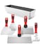 Bates- Drywall Knife Set, 6pcs, Drywall Tools Finishing, Drywall Mud Pan, Spackle Tool, Drywall Finishing Tools, Drywall Mud Tools, Putty Knife Set, Putty Knives, Drywall Pan