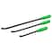 Grip 3 pc Striking Cap Heavy Duty Pry Bar Set - 12", 18", 24