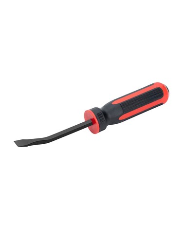 ROTATION 8 Inch Pry Bar, Angled Tip for Lifting and Prying, Comfortable Non-Slip Double Injection Handle