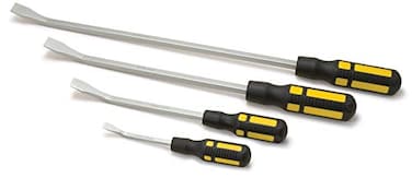 Titan Tools 17102 4-Piece Angled Tip Pry Bar Set