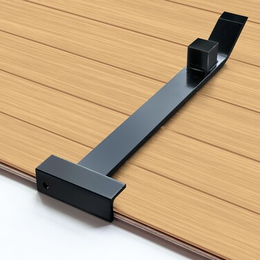 Heavy Duty Pull Bar and Pry Bar, NAACOO Flooring Tools, Weight 3.7lb   Solid Square Steel Block &amp; Steel Angle Hammering Durable, Fully Felted Bottom - Professional Pull Bar Flooring Tool.