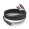 USB C to RCA Audio Cable 6.6FT, Type-C to 2 Male Y RCA Splitter, RCA to USB C Adapter for iPhone 15 Series, Home Theater, DVD, Amplifier, Speaker, Car Stereo, Samsung Galaxy S23