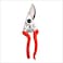 Corona BP 6360 Forged Steel Aluminum Handles Angled Bypass Hand Pruner - 1 inch Cut Capacity Stem and Branch Garden Shears, Red