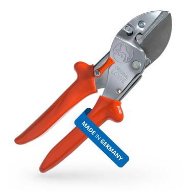 Original L&Atilde;&ndash;WE Professional Anvil Pruner Garden Tools 1.104   Robust &amp; Sharp Hedge Trimmer   Use As Pruners, Garden Shears, Heavy Duty Handheld, Pruning Shears for Gardening   Made in Germany