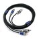 Kicker 46QI23 Q-Series 2-Channel RCA Interconnects, 3.0 Meter