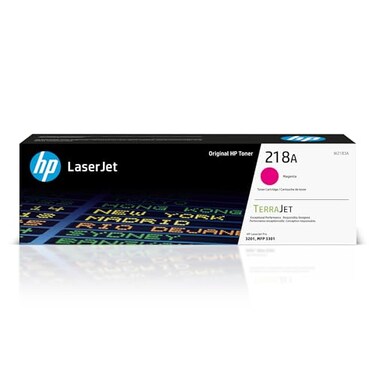 HP 218A Magenta Toner Cartridge   Works with Color Laserjet Pro 3201, MFP 3301 Series   W2183A