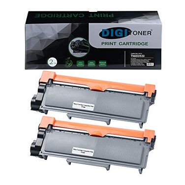 TonerPlusUSA Compatible TN630 TN660 Toner Cartridge TN-630 TN-660 High Yield Toner Cartridge Replacement for Brother Laser Printer &acirc;&euro;&ldquo; Black [2 Pack]