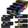 EASYPRINT Compatible Toner Cartridge Replacement for Dell C1660 C1660W C1660cnw 1660 Printer (2 Black+1 Cyan+1 Magenta+1 Yellow, 5 Pack)