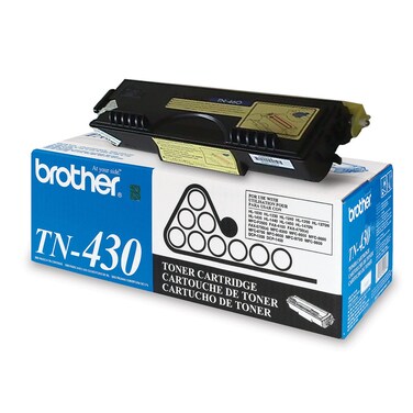 Brother Genuine TN430 Mono Laser Toner Cartridge , black