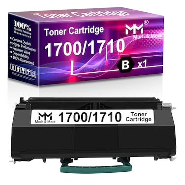MM MUCH &amp; MORE Compatible Toner Cartridge Replacement for Dell 1700n 1710 310-5399 to used with DELL 1700 1710N Printers (6,000 Yield, 1-Pack)