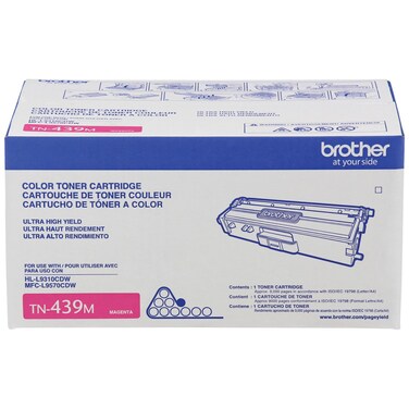 Brother TN-439M HL-L9310 MFC-L9570 Toner Cartridge (Magenta) in Retail Packaging