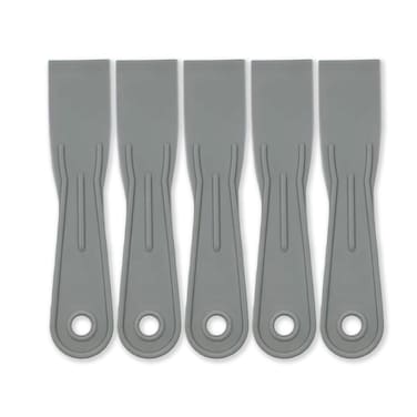 5 Pack Putty Knife, Flexible Plastic Paint Scraper Tool for Spackling,Plastic Putty Knife, Putty Knife Set, Plastic Spreader, Spackle Tool, Plastic Putty Knife Scraper, Scraper Tool, Putty Scraper