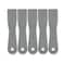 5 Pack Putty Knife, Flexible Plastic Paint Scraper Tool for Spackling,Plastic Putty Knife, Putty Knife Set, Plastic Spreader, Spackle Tool, Plastic Putty Knife Scraper, Scraper Tool, Putty Scraper