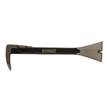 DeWalt DWHT55529 10" 3 Nail Slots Molding Claw Bar with Flat Prying End